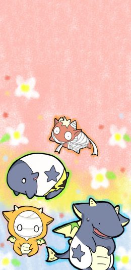 [2436x1125]动漫 小木乃伊到我家 萌物 苹果手机动漫壁纸图片