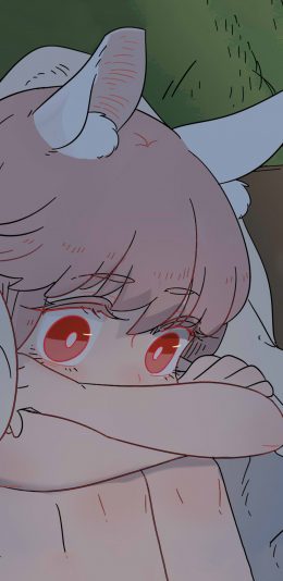 [2436x1125]动漫 少女 二次元 狐狸 苹果手机动漫壁纸图片