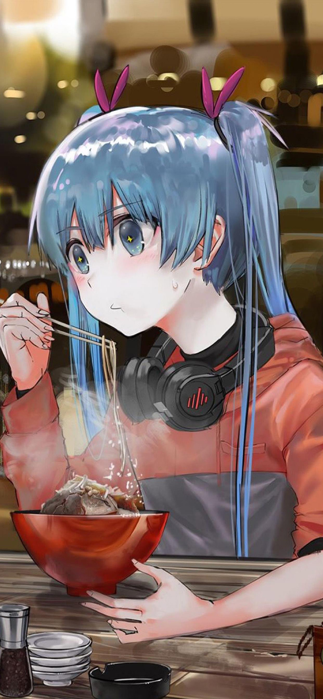 [2436×1125]动漫 少女 二次元 萝莉 苹果手机动漫壁纸图片