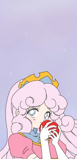 [2436x1125]动漫 少女 粉色系 二次元 苹果手机动漫壁纸图片