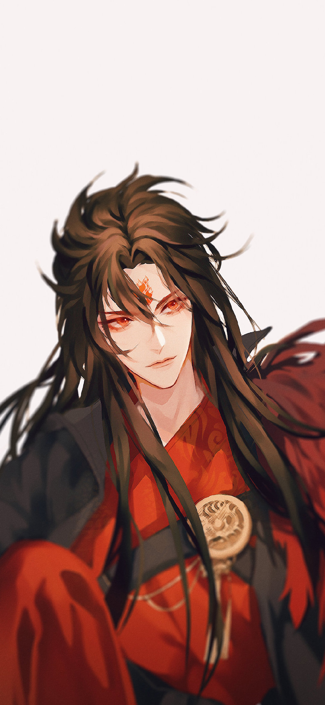 [2436×1125]动漫 少男 古风 帅气 苹果手机动漫壁纸图片