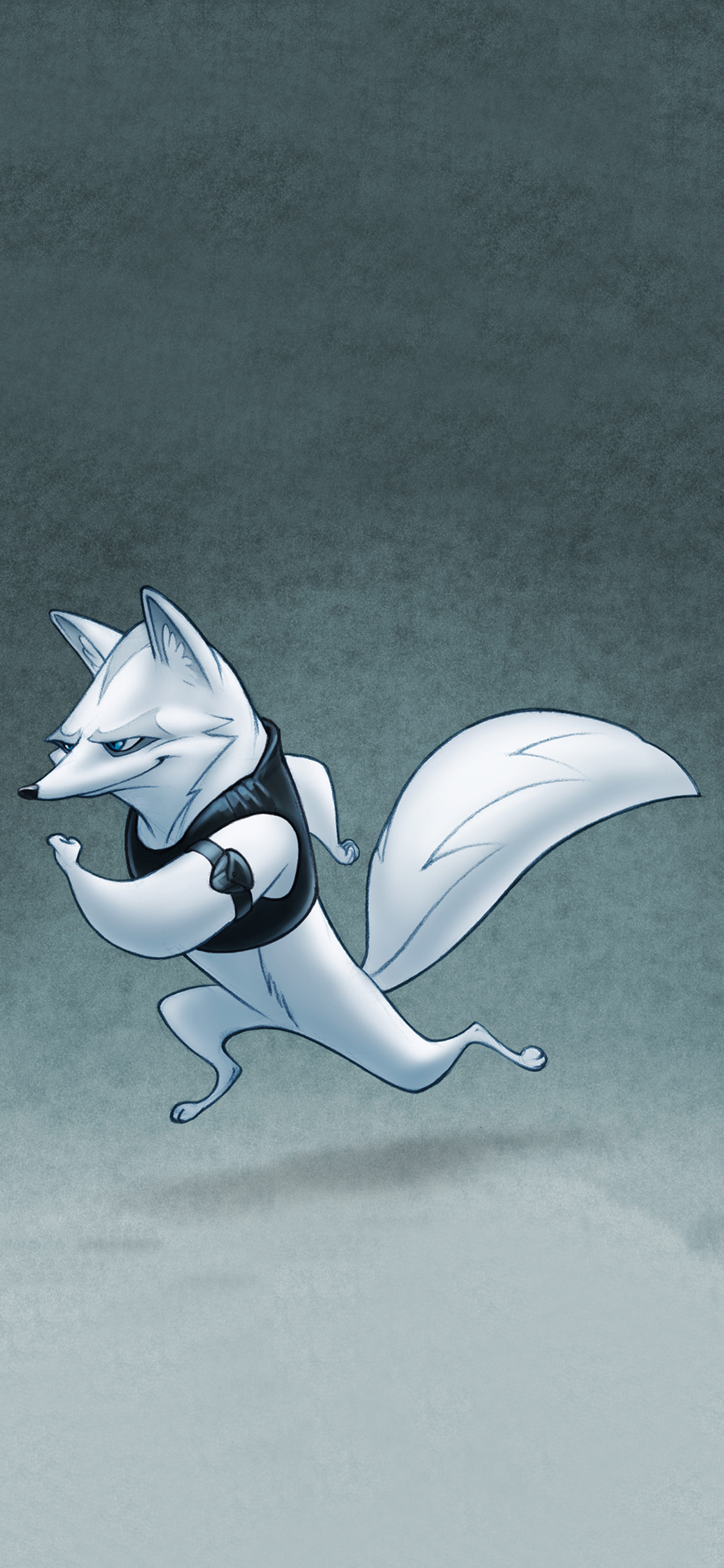 [2436×1125]动画 penguins Madagascar 马达加斯加的企鹅 狐狸 苹果手机动漫壁纸图片