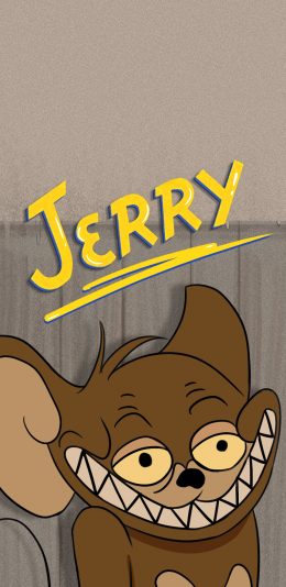 [2436x1125]动画 猫和老鼠 Jerry 杰瑞鼠 苹果手机动漫壁纸图片