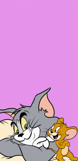 [2436x1125]动画 猫和老鼠 Tom and Jerry 苹果手机动漫壁纸图片