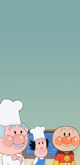 [2436x1125]动画片 面包超人 可爱 苹果手机动漫壁纸图片