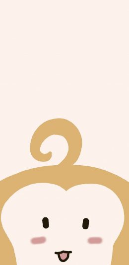 [2436x1125]十二生肖 猴子 卡通 抽象 苹果手机动漫壁纸图片