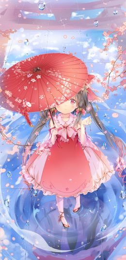 [2436x1125]博丽灵梦 漫画 二次元 唯美 苹果手机动漫壁纸图片