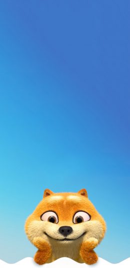 [2436x1125]卡通 3D动画 金丝熊 可爱 苹果手机动漫壁纸图片