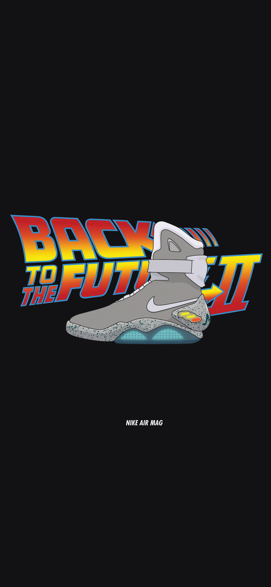 [2436×1125]卡通 Nike 品牌 鞋子 苹果手机动漫壁纸图片