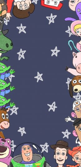 [2436x1125]卡通 动画人物 玩具总动员 苹果手机动漫壁纸图片