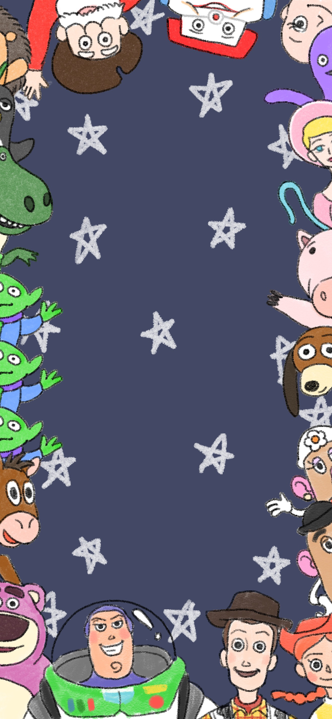 [2436×1125]卡通 动画人物 玩具总动员 苹果手机动漫壁纸图片