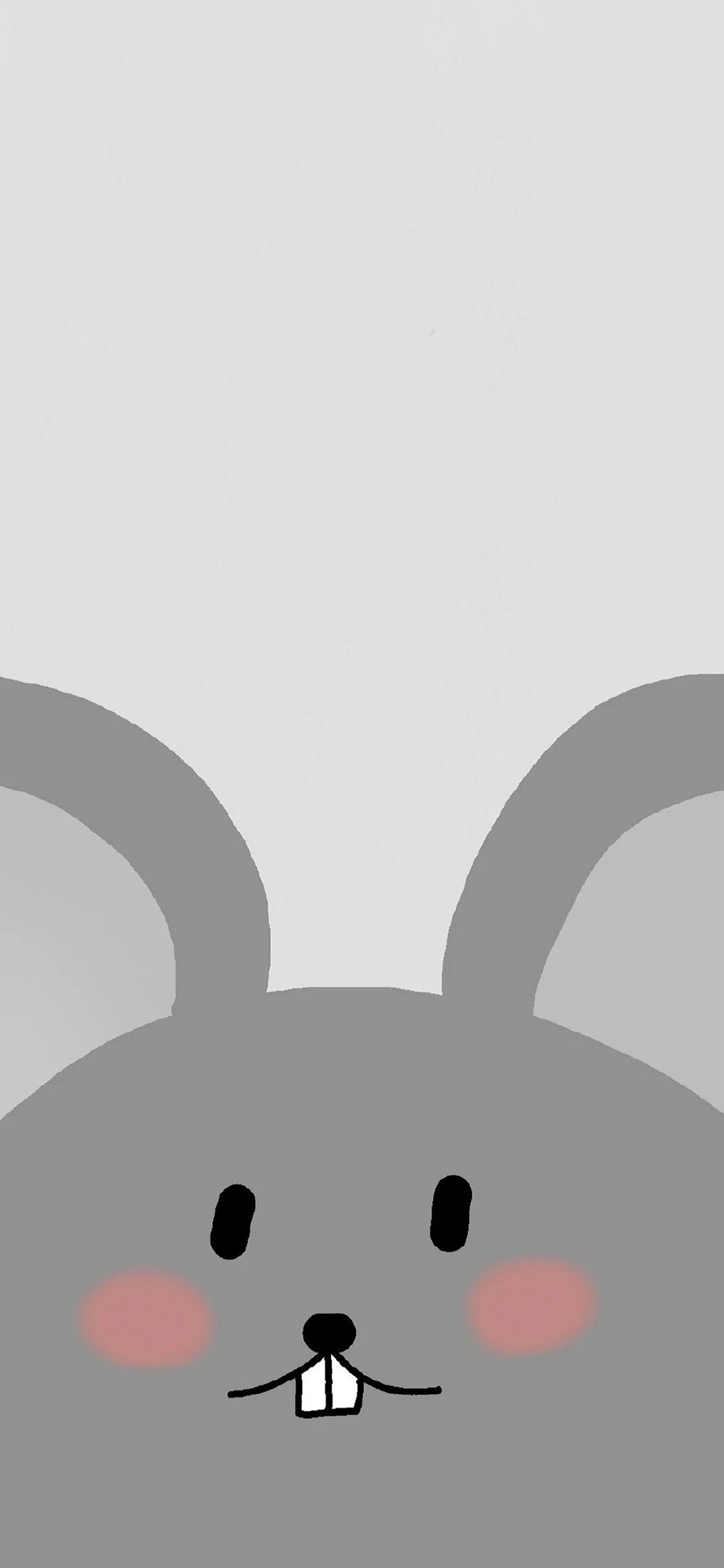 [2436×1125]卡通 十二生肖 老鼠 灰 门牙 苹果手机动漫壁纸图片