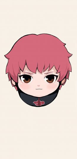 [2436x1125]卡通 可爱 手绘 我爱罗 苹果手机动漫壁纸图片