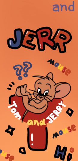 [2436x1125]卡通 猫和老鼠 杰瑞鼠 Jerry 苹果手机动漫壁纸图片