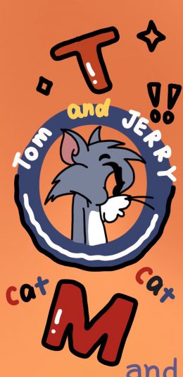 [2436x1125]卡通 猫和老鼠 汤姆猫 Tom 苹果手机动漫壁纸图片