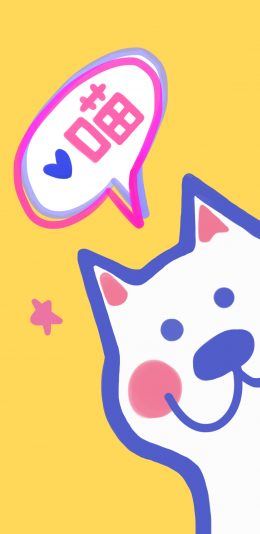 [2436x1125]卡通 猫咪 喵 苹果手机动漫壁纸图片