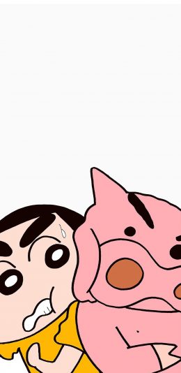 [2436x1125]卡通 蜡笔小新 动画 苹果手机动漫壁纸图片