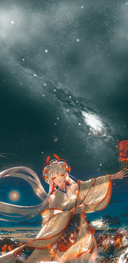 [2436x1125]古风 动漫 美女 二次元 唯美 苹果手机动漫壁纸图片
