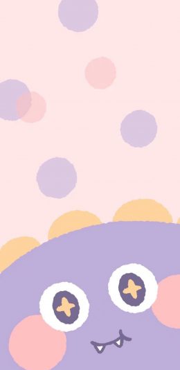 [2436x1125]可爱 小怪兽 小恐龙 苹果手机动漫壁纸图片