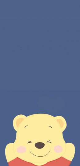 [2436x1125]可爱 维尼熊 迪士尼 小熊 苹果手机动漫壁纸图片