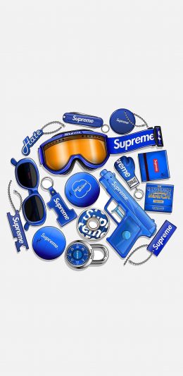 [2436x1125]品牌 潮牌 supreme 单品 苹果手机动漫壁纸图片