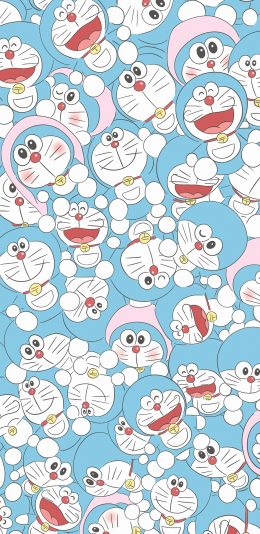[2436x1125]哆啦A梦 叮当猫 漫画 日本 密集 苹果手机动漫壁纸图片