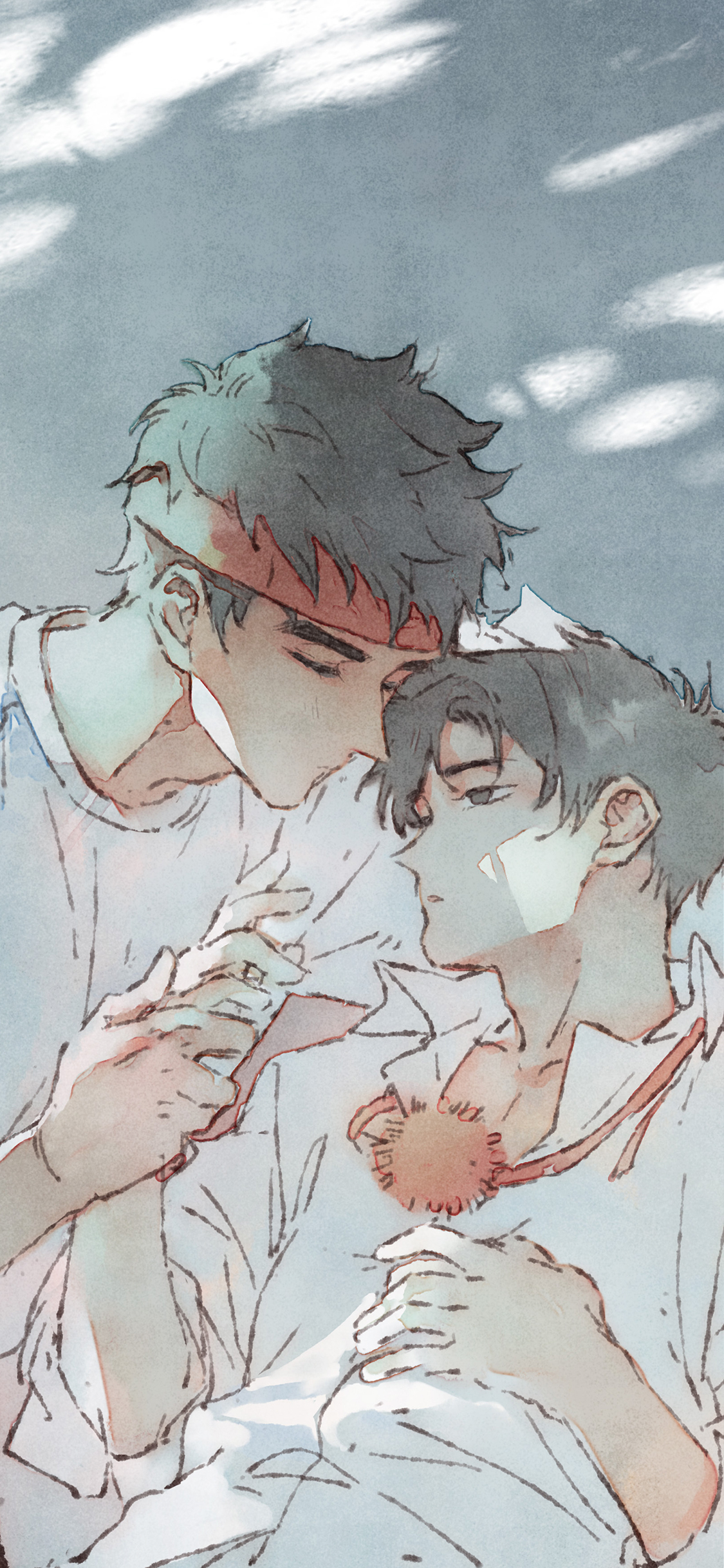 [2436×1125]嚎啕呼吸 林瑯 玉树 漫画 二次元 苹果手机动漫壁纸图片