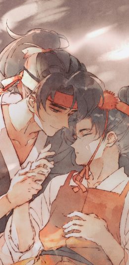 [2436x1125]嚎啕呼吸 林瑯 玉树 漫画 古风 苹果手机动漫壁纸图片