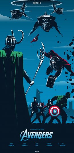 [2436x1125]复仇者联盟 欧美 超级英雄 漫威 雷神 洛基 苹果手机动漫壁纸图片