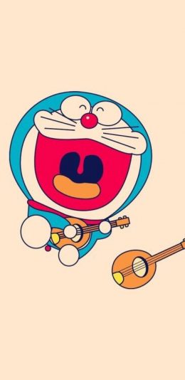 [2436x1125]多啦a梦 机器猫 日漫 苹果手机动漫壁纸图片