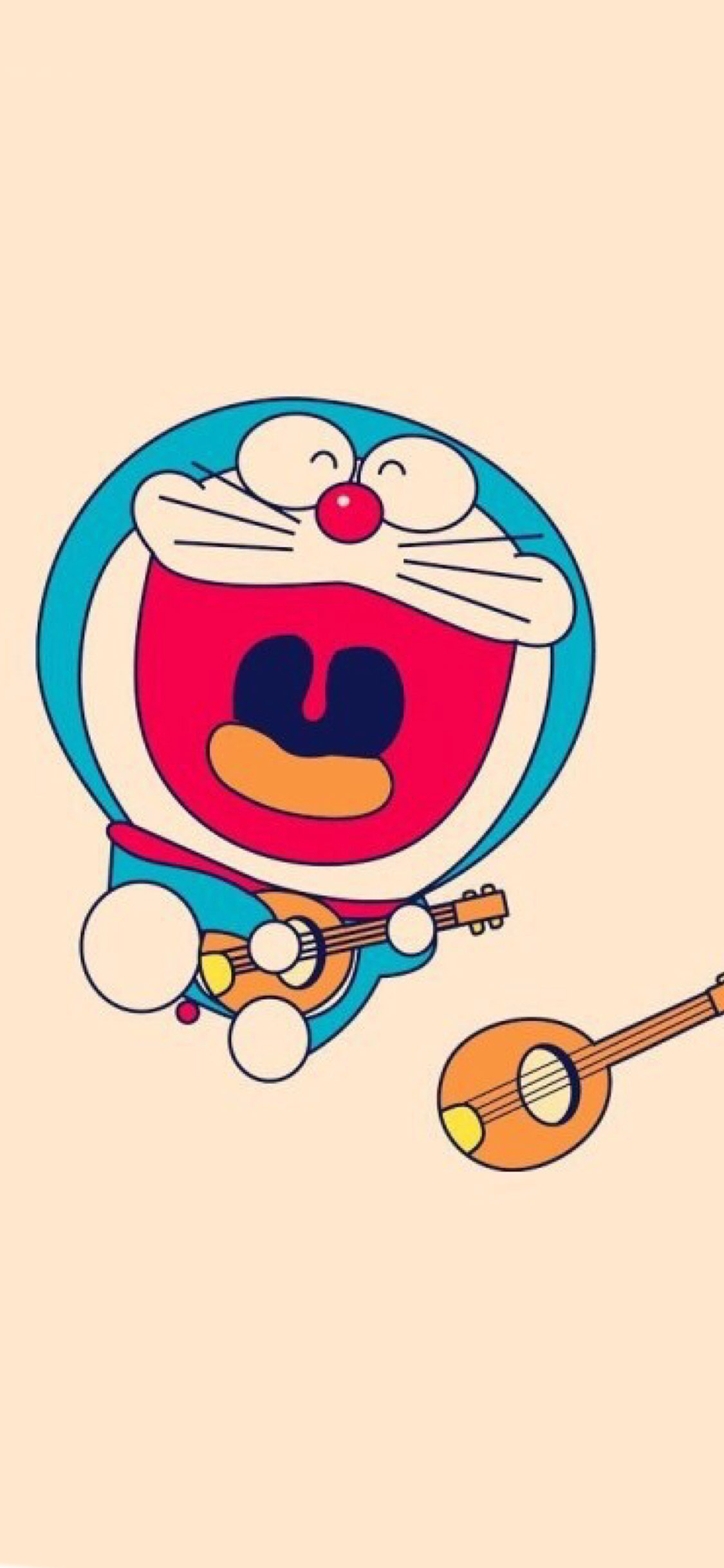 [2436×1125]多啦a梦 机器猫 日漫 苹果手机动漫壁纸图片