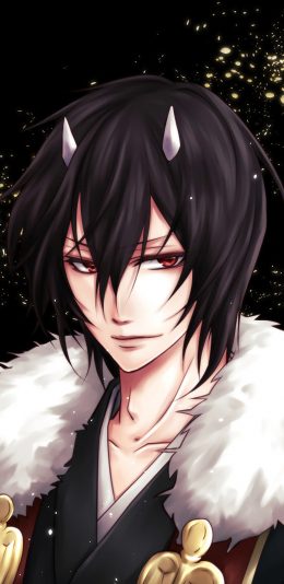 [2436x1125]妖怪旅馆营业中 漫画 大老板 鬼神 苹果手机动漫壁纸图片