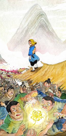 [2436x1125]妙先生 漫画 国产动画 绘画 丁果 海报 苹果手机动漫壁纸图片