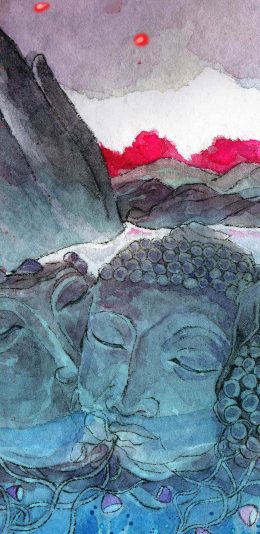 [2436x1125]妙先生 漫画 国产动画 绘画 佛头 苹果手机动漫壁纸图片