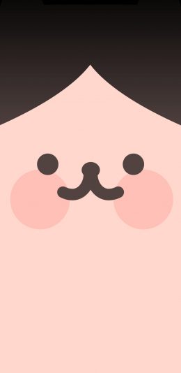 [2436x1125]小崽子剧场 卡通 脸 苹果手机动漫壁纸图片