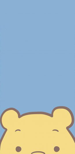 [2436x1125]小熊维尼 可爱 维尼熊 迪士尼 苹果手机动漫壁纸图片