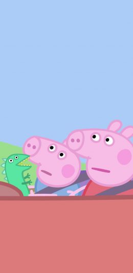 [2436x1125]小猪佩奇 动画 卡通 可爱 苹果手机动漫壁纸图片
