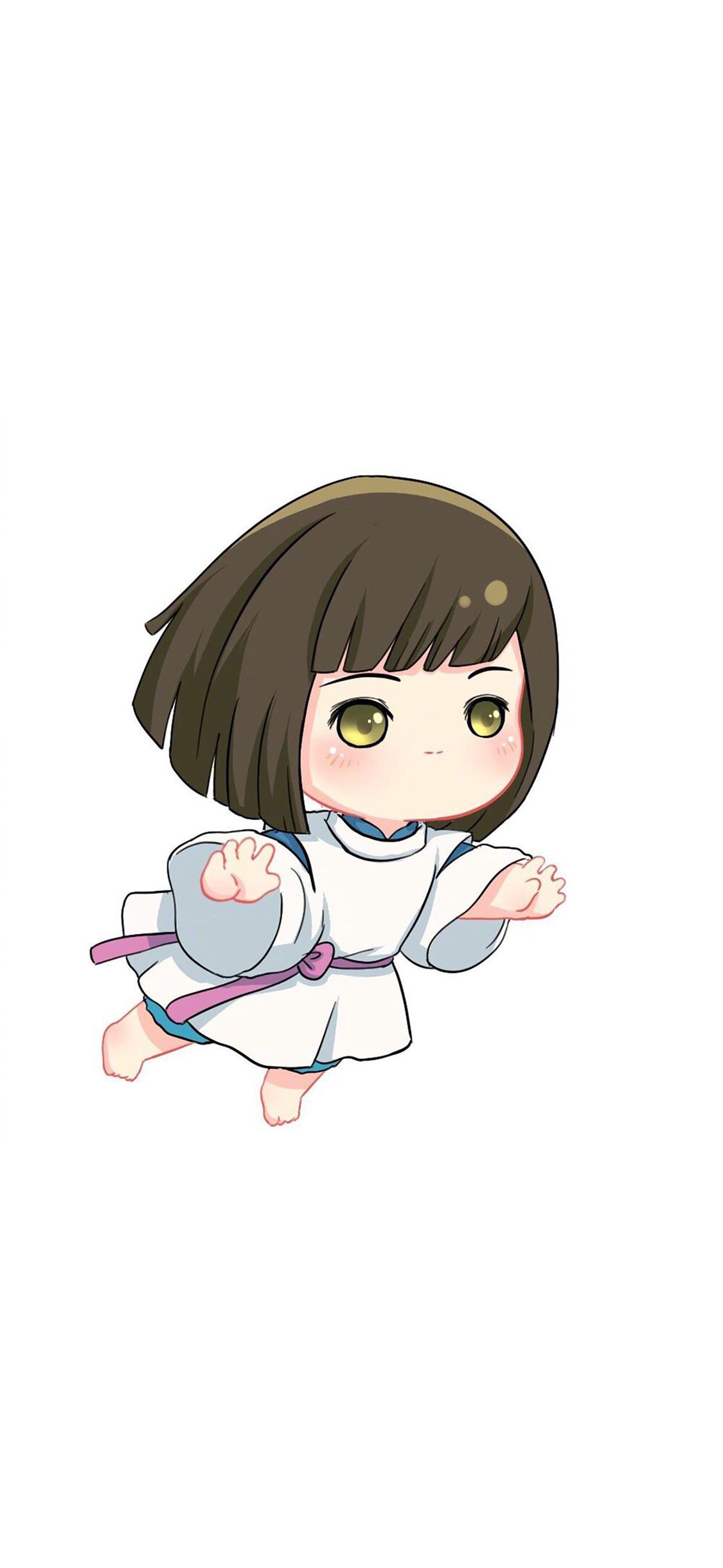 [2436×1125]小白龙 千与千寻 宫崎骏 动画 苹果手机动漫壁纸图片