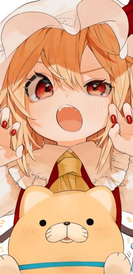 [2436x1125]少女 卡 可爱 二次元 苹果手机动漫壁纸图片