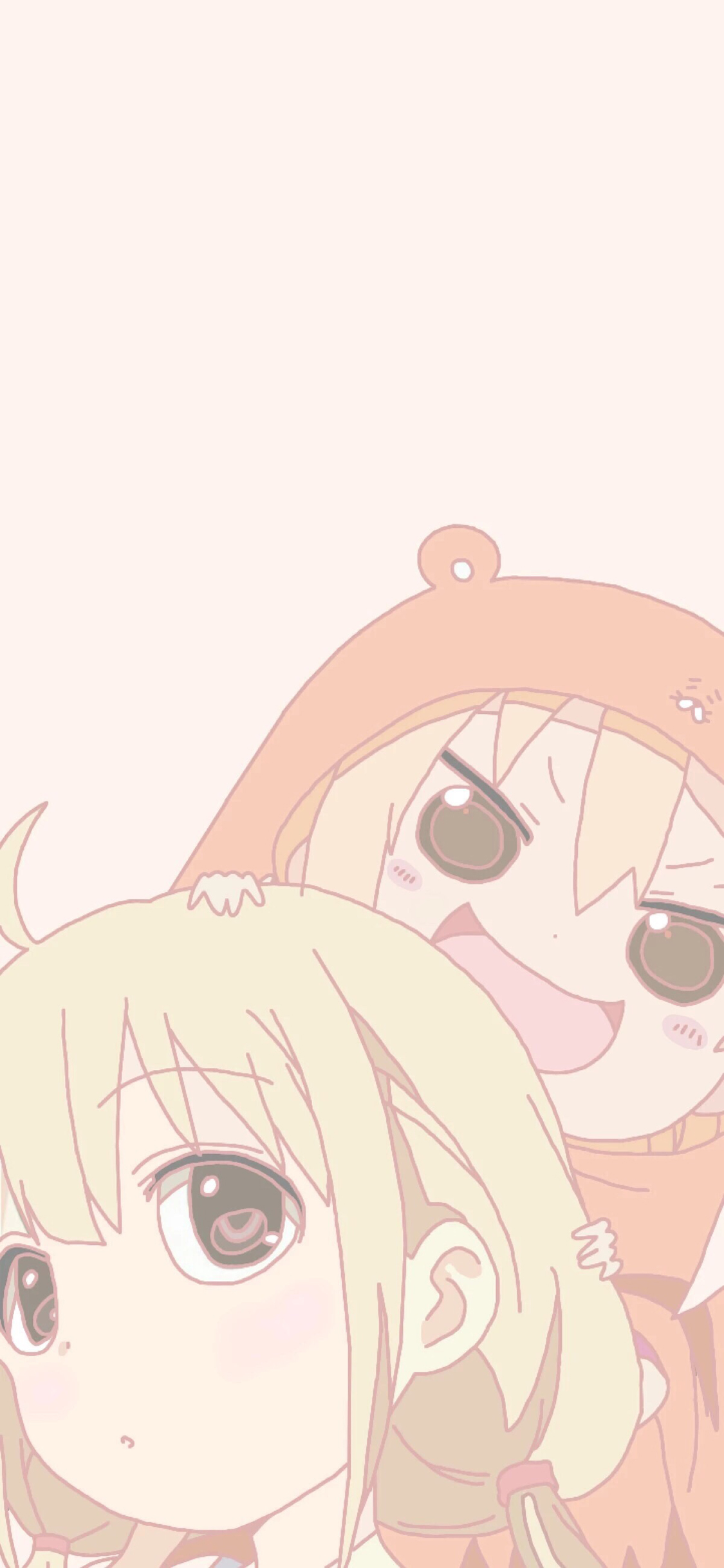 [2436×1125]干物妹小埋 可爱 漫画 卡通 日本 苹果手机动漫壁纸图片