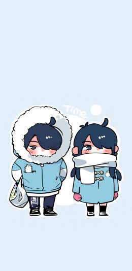 [2436x1125]快把我哥哥带走 动漫 漫画 时分 时秒 手绘 苹果手机动漫壁纸图片