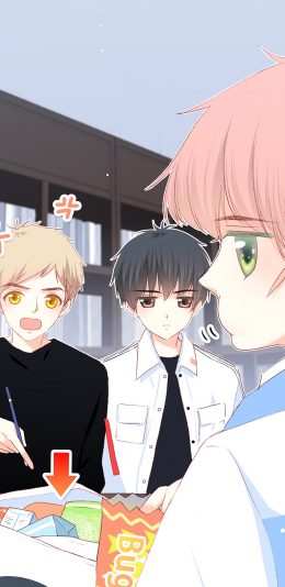 [2436x1125]怦然心动 国产漫画 少年 萧然 苹果手机动漫壁纸图片