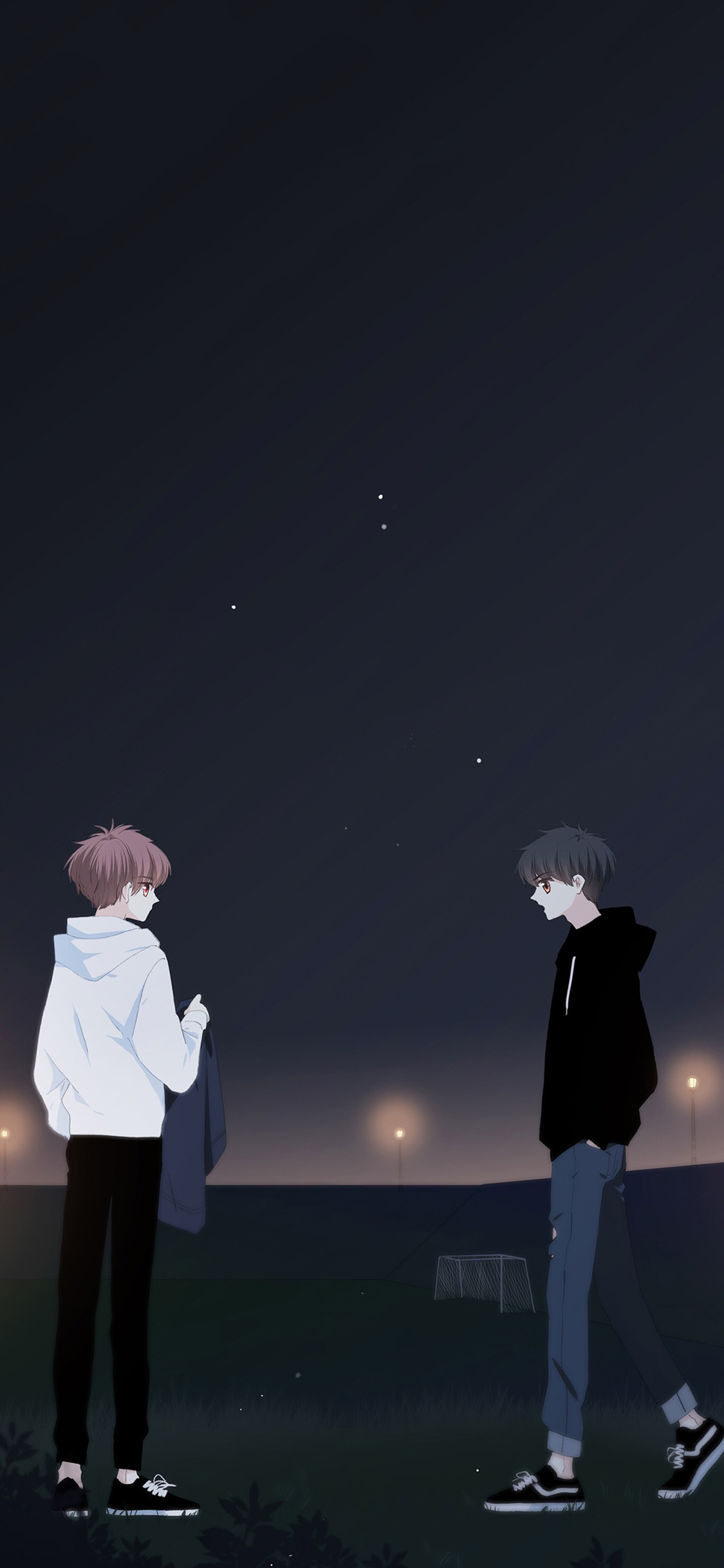 [2436×1125]怦然心动 国产漫画 江应怜 少年 苹果手机动漫壁纸图片