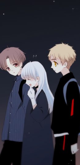 [2436x1125]怦然心动 国产漫画 江应怜 少年 白泉 苹果手机动漫壁纸图片