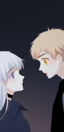 [2436x1125]怦然心动 国产漫画 白泉 苹果手机动漫壁纸图片