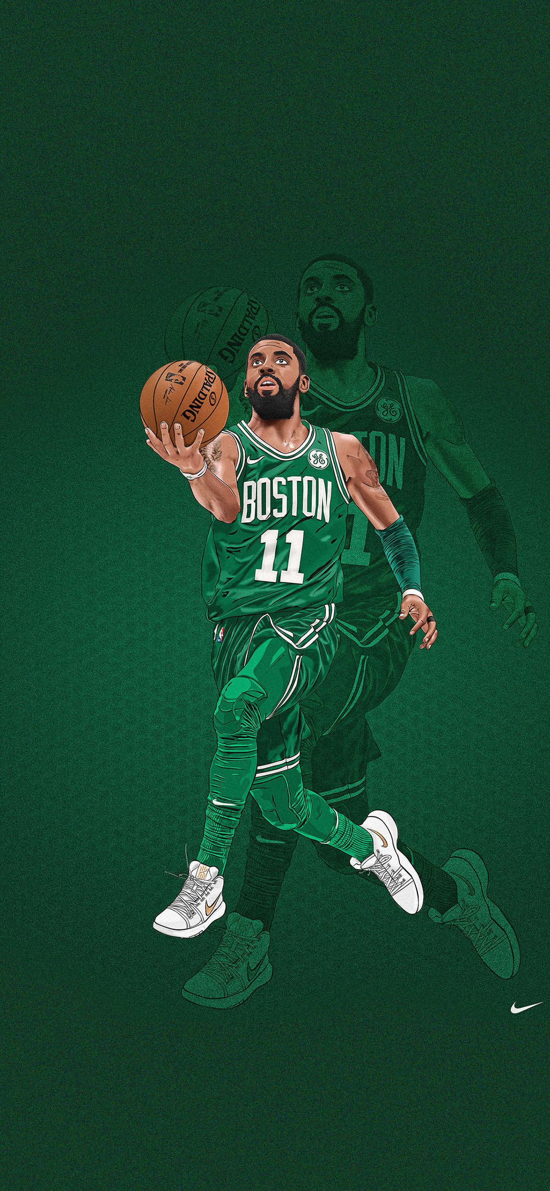 [2436×1125]插图 NBA 欧文 篮球 苹果手机动漫壁纸图片