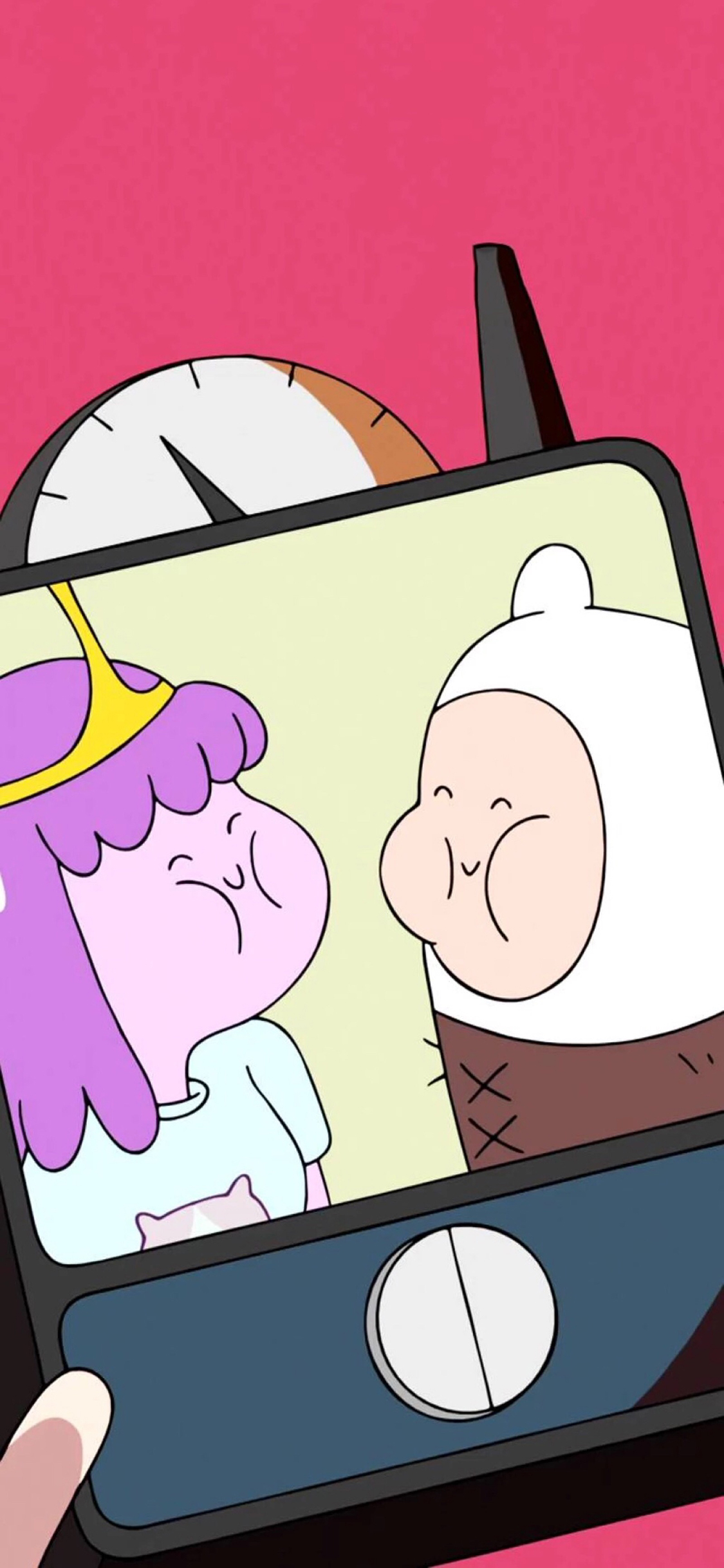 [2436×1125]插图 卡通 萌物 包子脸 可爱 苹果手机动漫壁纸图片