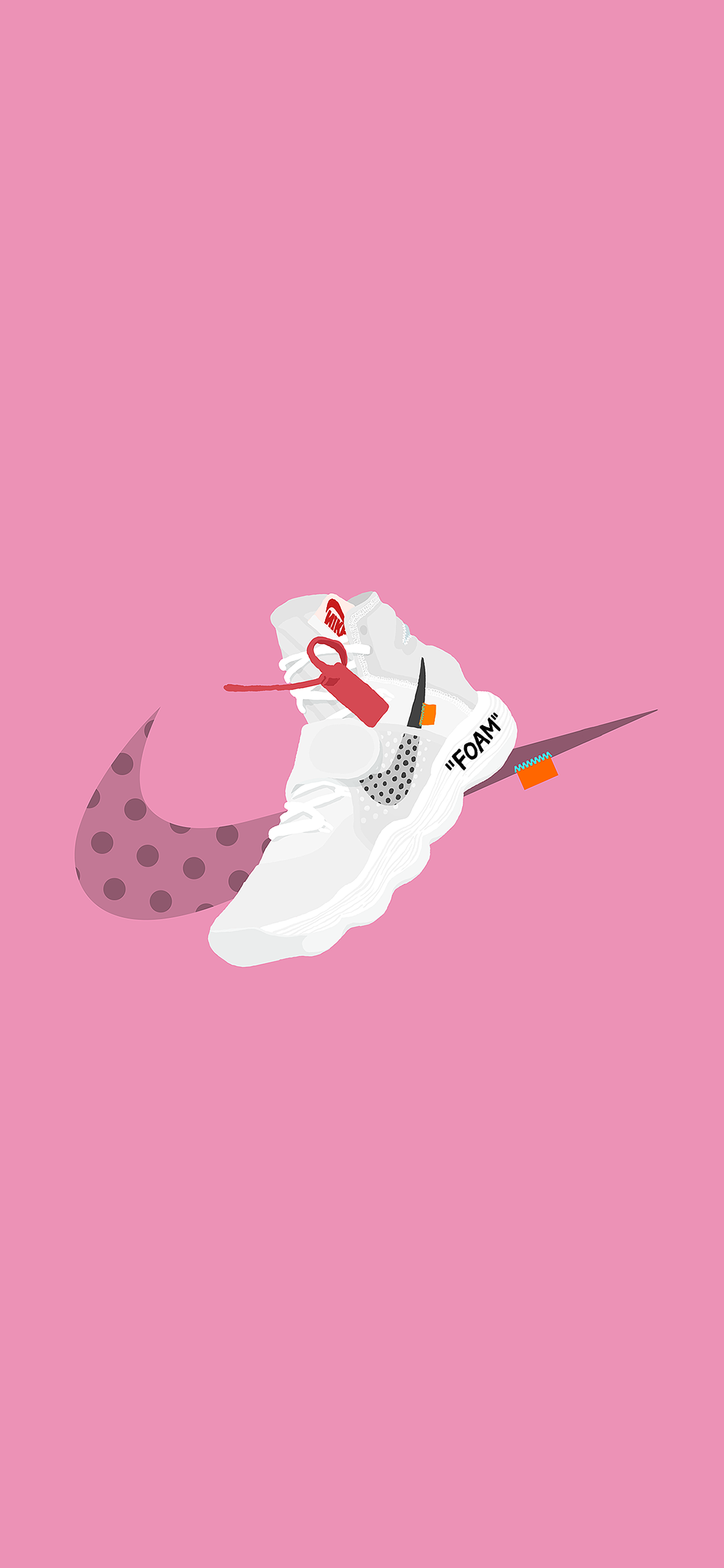 [2436×1125]插图 品牌 Nike 鞋子 logo 苹果手机动漫壁纸图片