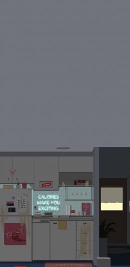 [2436x1125]插图 家居 ins风 苹果手机动漫壁纸图片