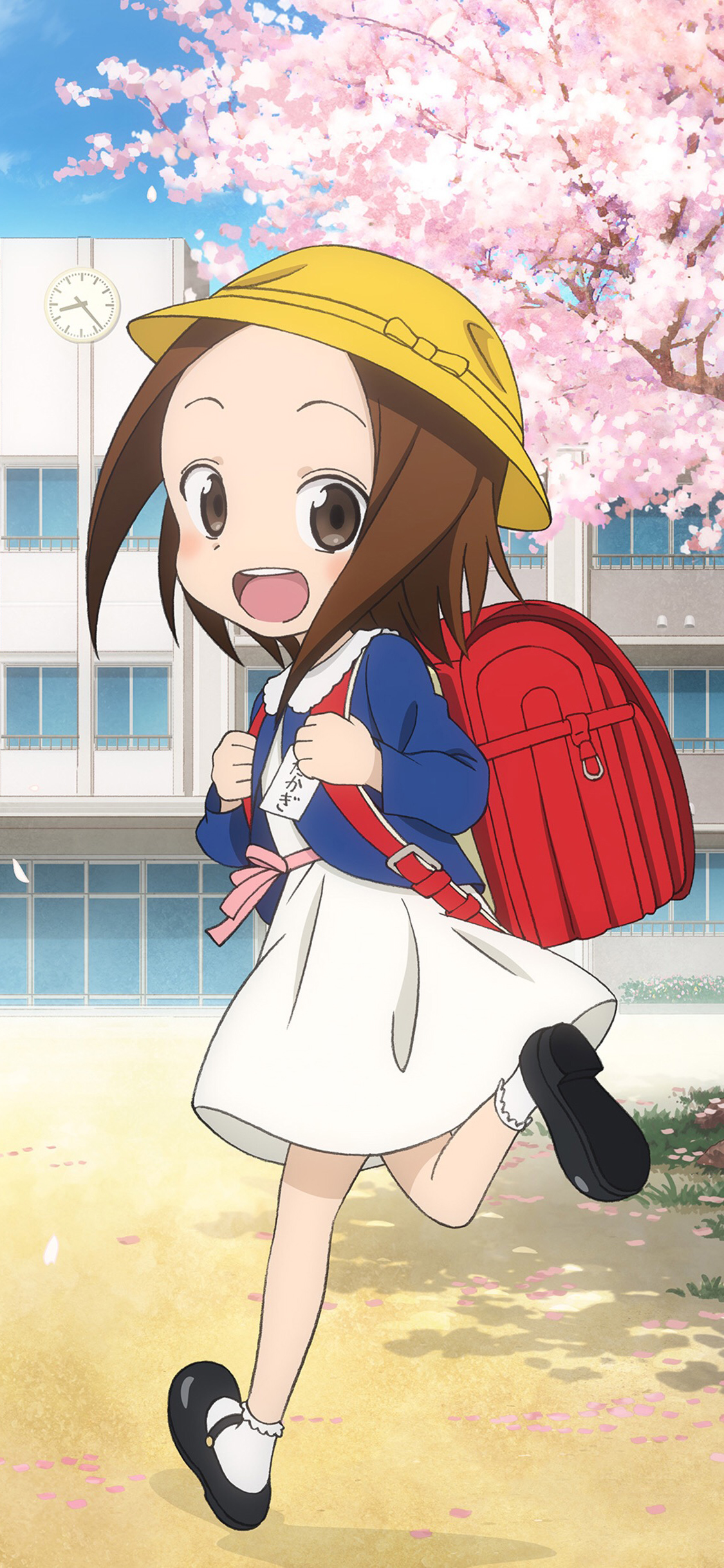 [2436×1125]擅长捉弄的高木同学 日本 漫画 校园 二次元 苹果手机动漫壁纸图片